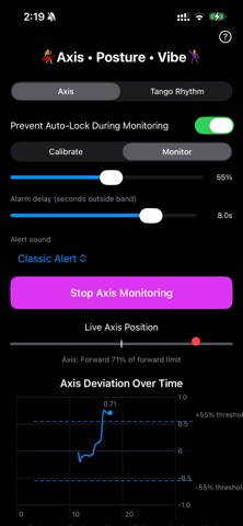 AxisVibe screenshot