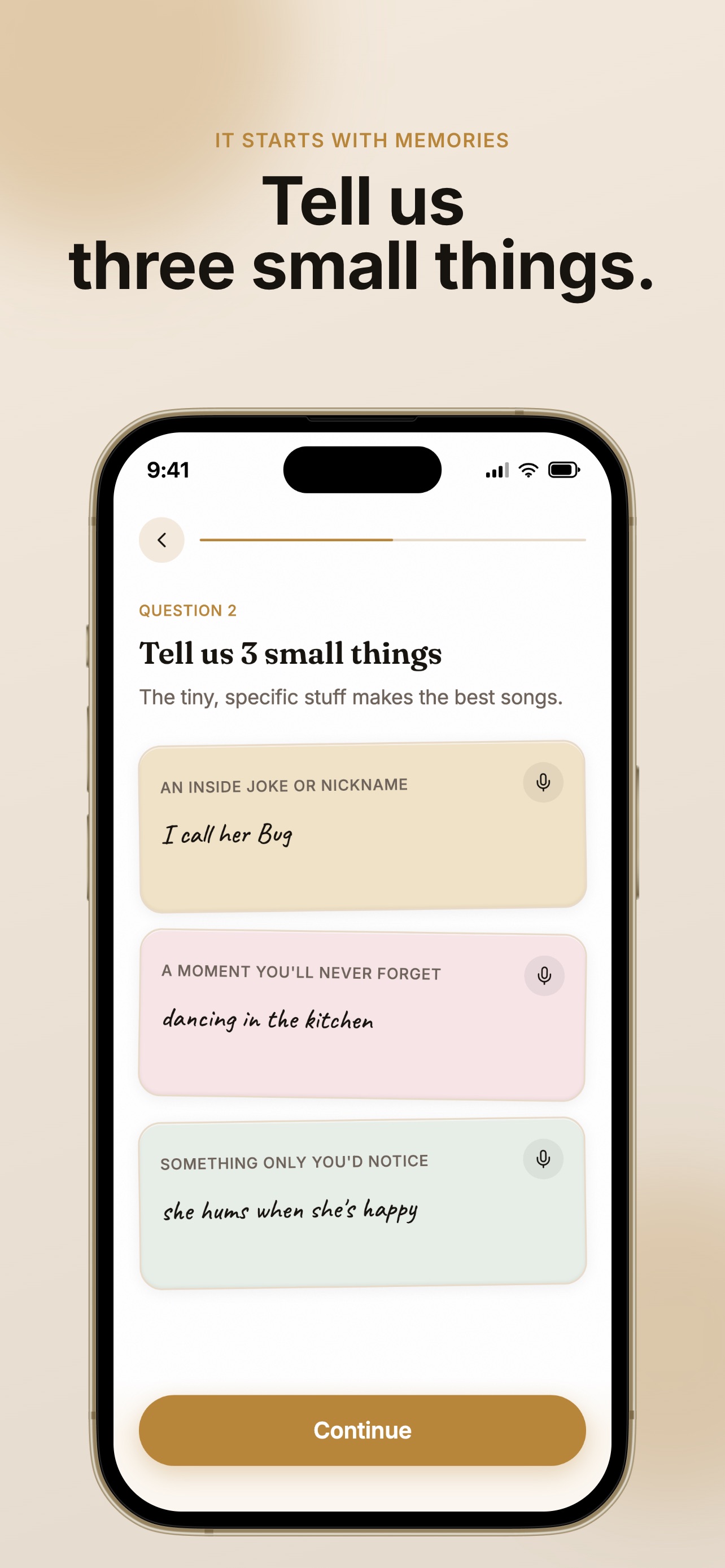 Screenshot 1 of Songgift — Custom Song Maker