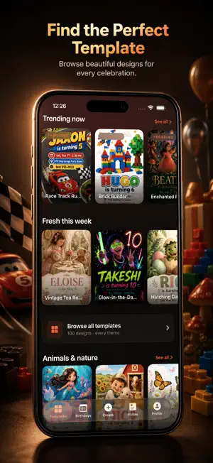 Hoop · Birthday Invitations screenshot 3