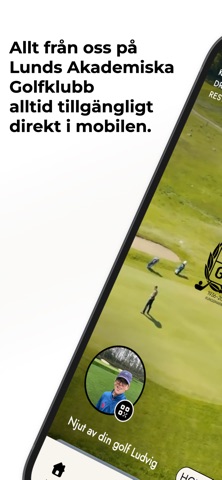 Lunds Akademiska GK iPhone screenshot 1
