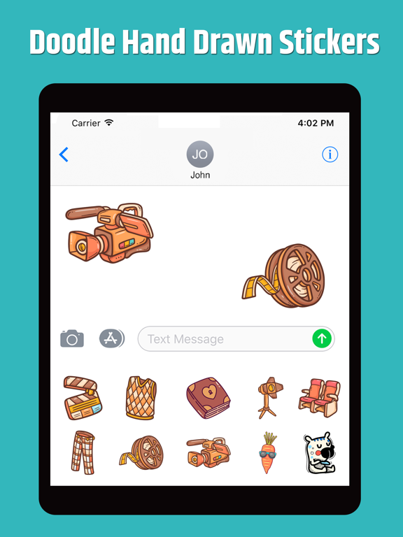 Screenshot #6 pour Doodle Stickers Pack