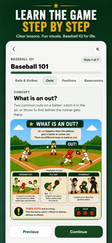Game IQ: Baseball & Softball app screenshot 2