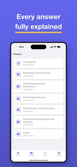 PMI PMO-CP Exam Prep screenshot 3