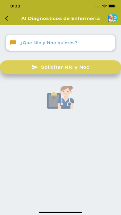 AI NANDA Diagnosticos Screenshot