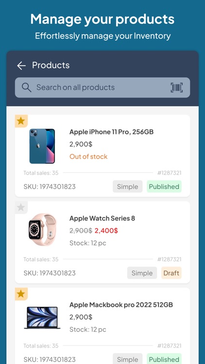 Hippoo Woocommerce admin app screenshot-3