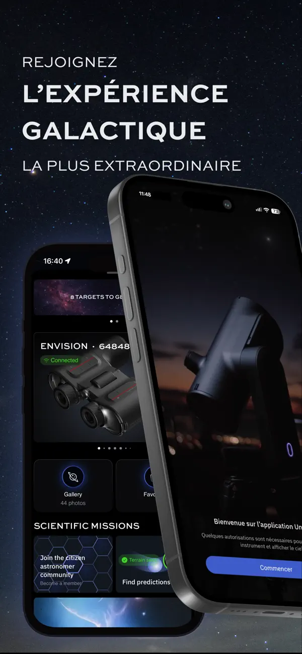 Screenshot #1 pour Unistellar