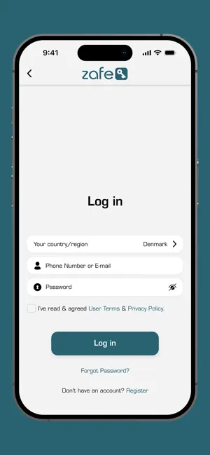Zafe Connect screenshot 1