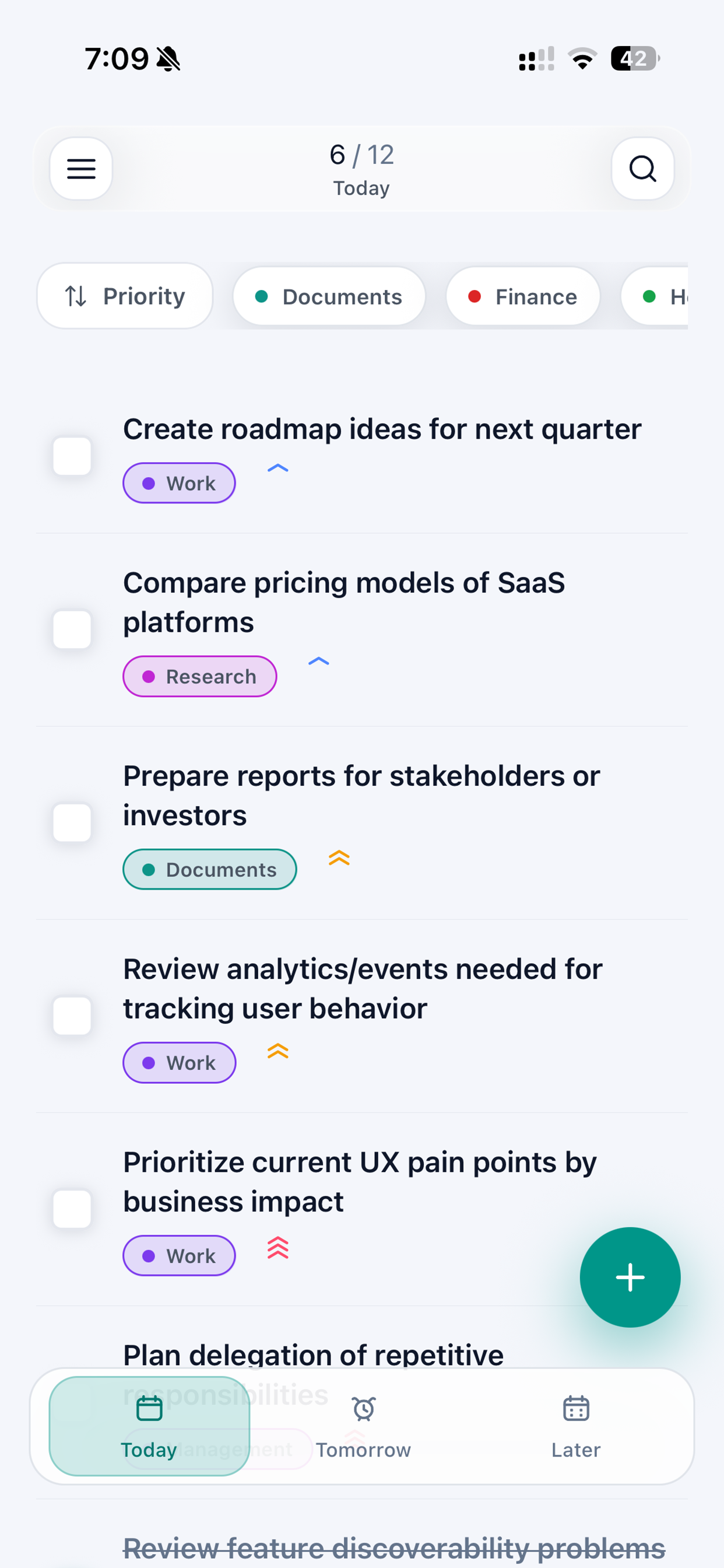 Offtasks