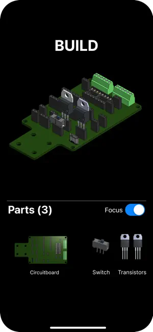 Drivebot BLE screenshot 2