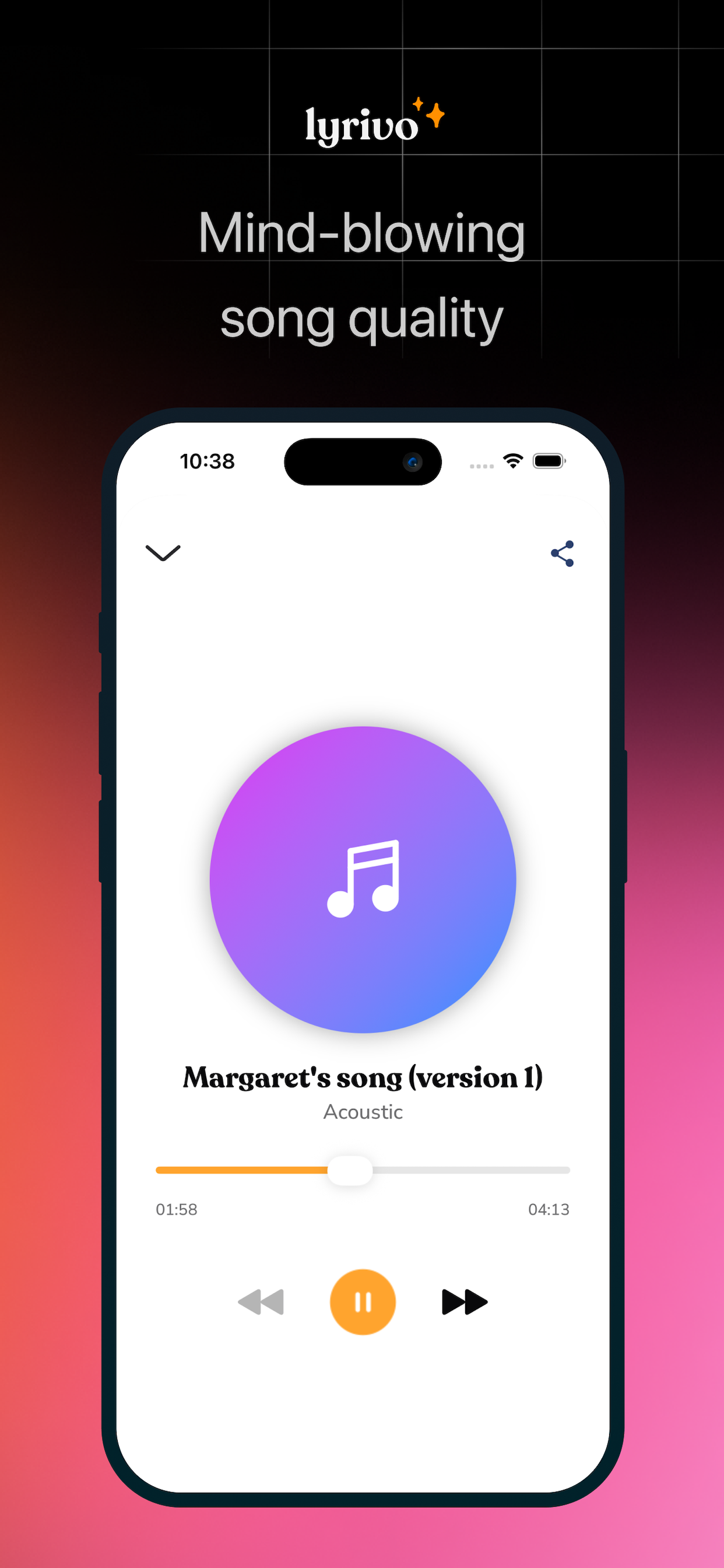 Lyrivo: AI Song Dedications screenshot 6