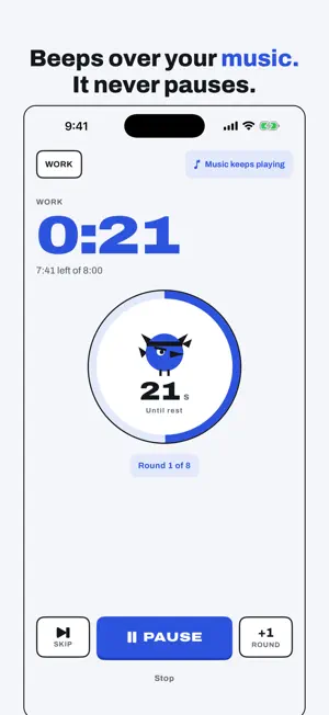 Overtone: HIIT Interval Timer screenshot 1