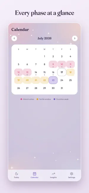 Emberly Private Period Tracker screenshot 2