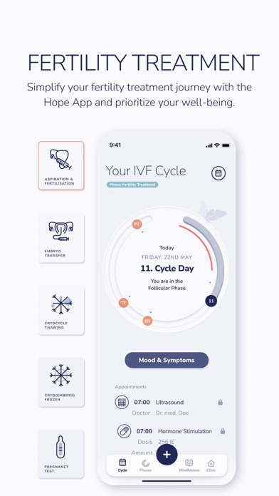Hope Fertility Screenshot