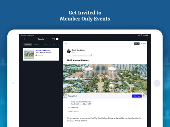 Magellan Network/Mastermind iPad screenshot 2 - Business app