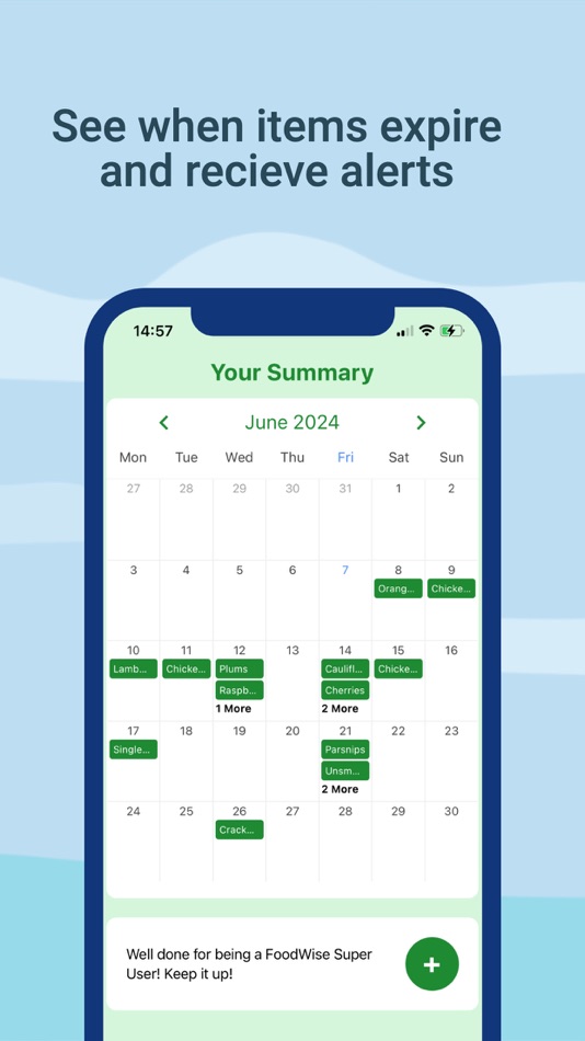 #2. FoodWise - Your Food Inventory (iOS) Podle: DMTAYLOR LTD