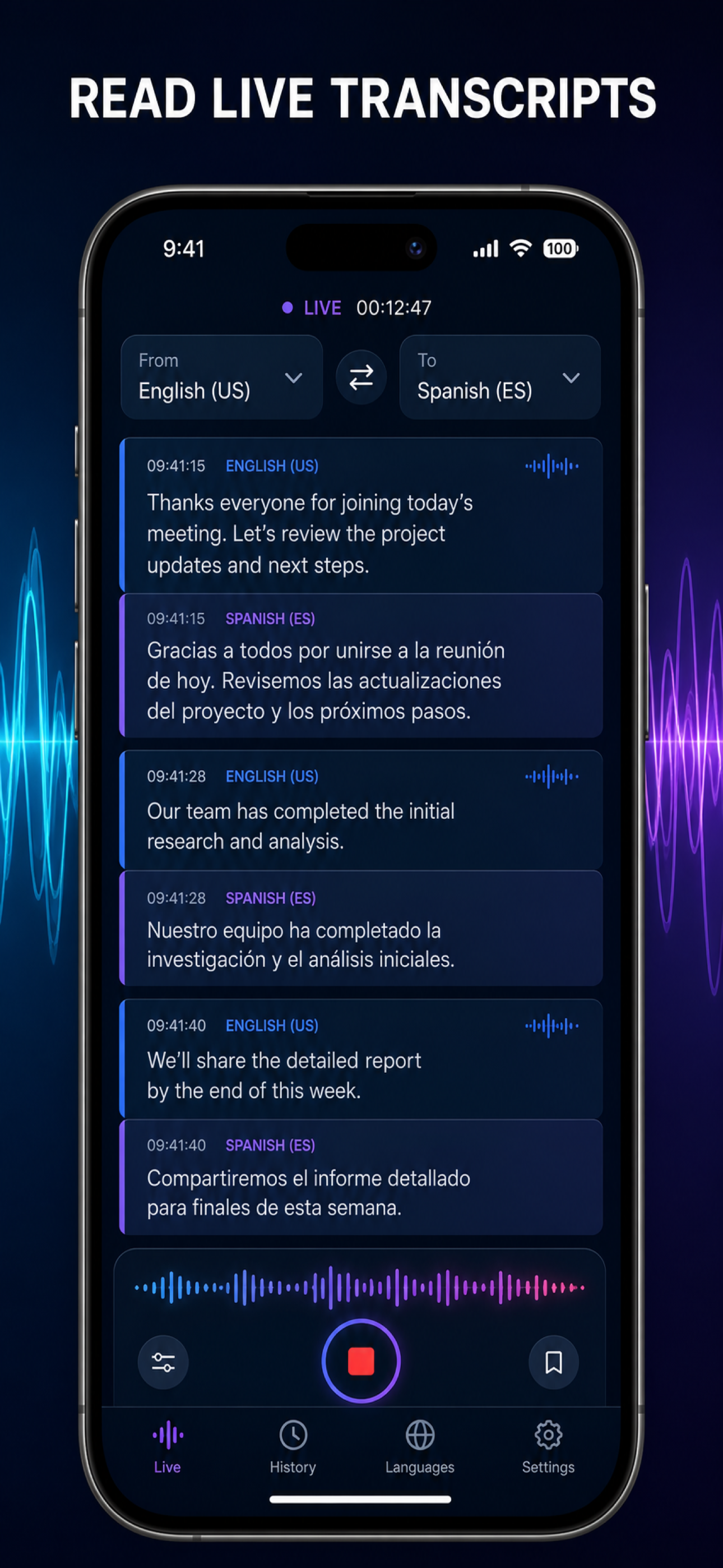 Offline Translator: Speech screenshot 3