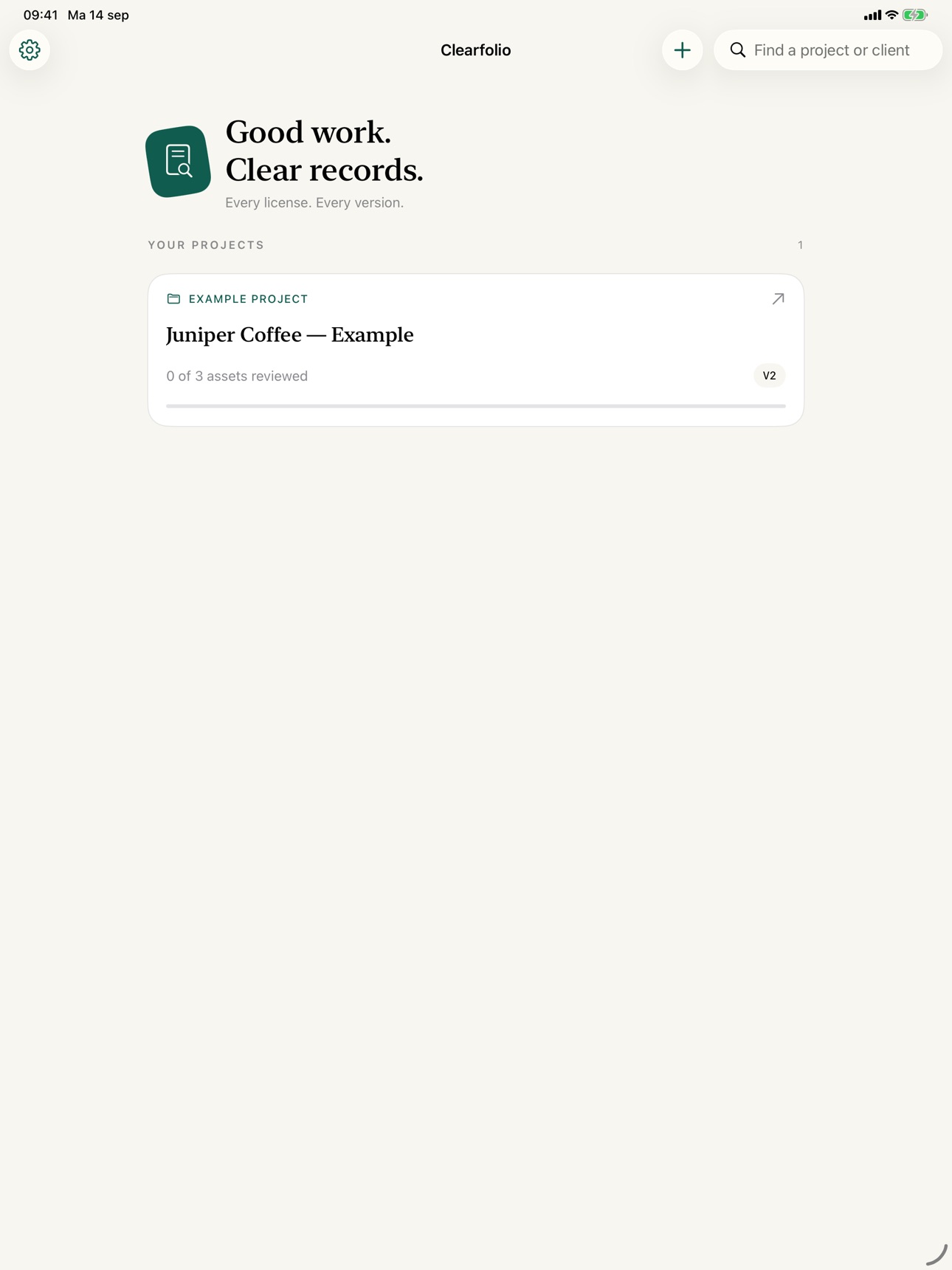 Screenshot 4 of Clearfolio