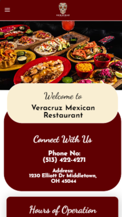 Veracruz Mexican Restaurant Screenshot