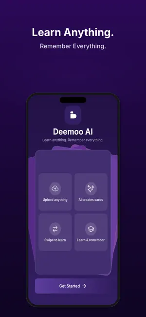 Deemoo AI - Flashcard Maker screenshot 1