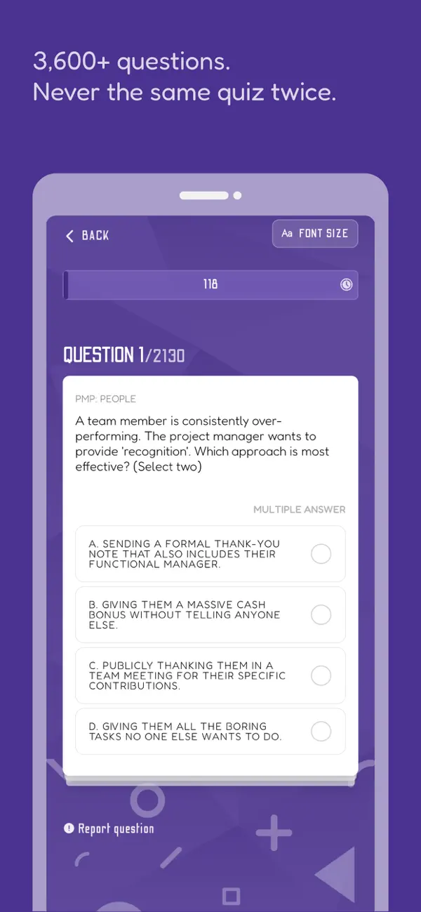 Screenshot #2 pour PMP CAPM Exam Prep: with AI