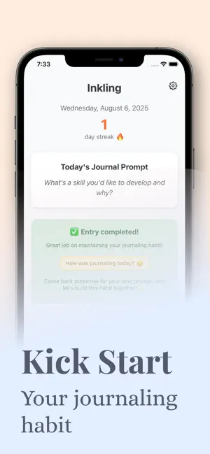 Inkling: Start Journaling screenshot 1