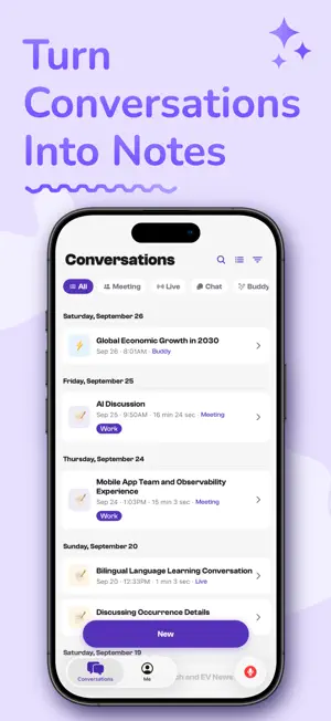 AI Note Taker - Azra screenshot 1