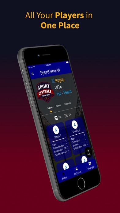 SportCentrAll Screenshot