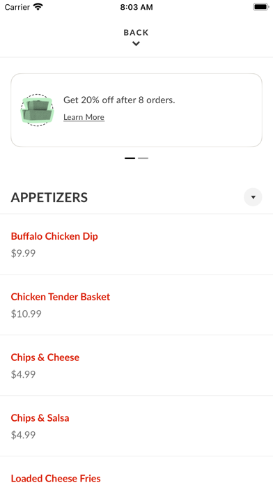 Backseat Bar & Grill app screenshot 3