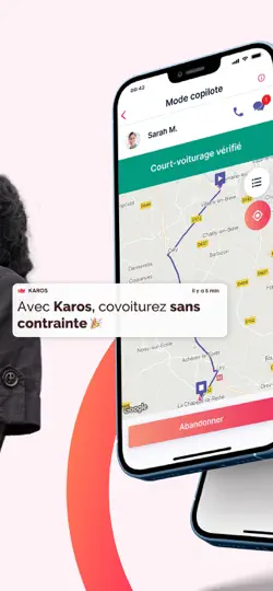 Capture d'écran de Karos - Covoiturage Quotidien sur iPhone 4