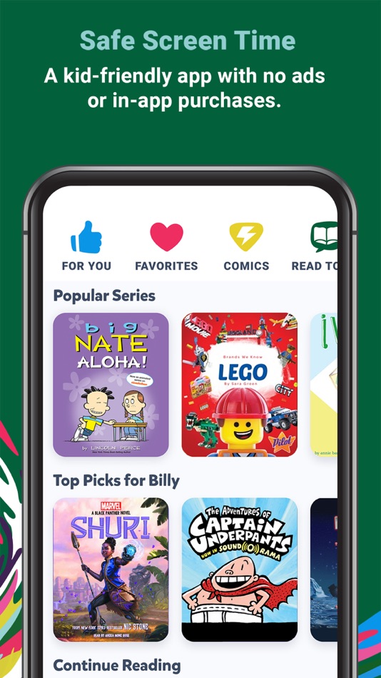 #5. Epic - Kids' Books & Reading (iOS) Podle: Epic Creations, Inc.
