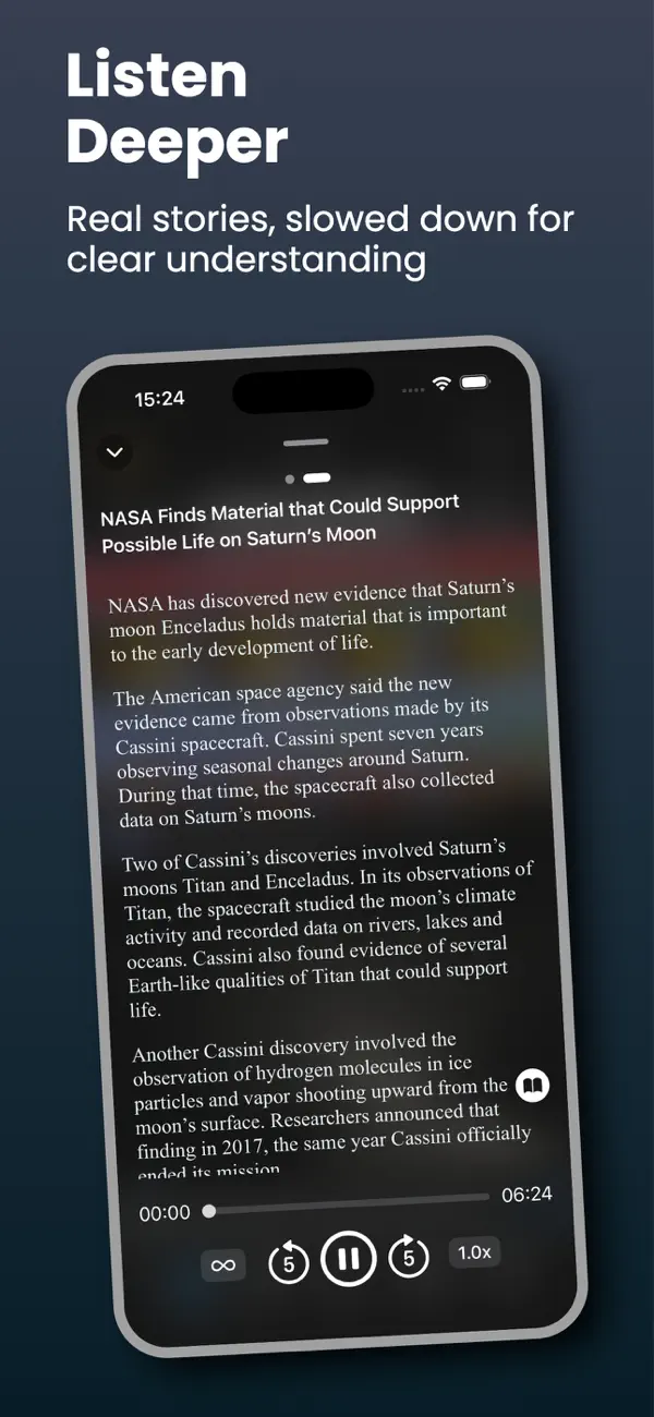 Screenshot #3 pour Special English Listening