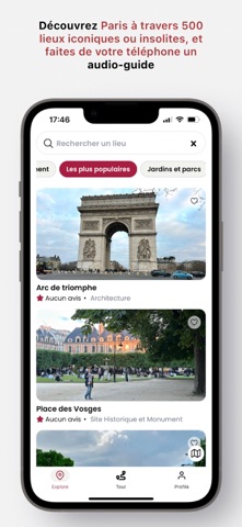 Cityspot - guide audio Paris screenshot