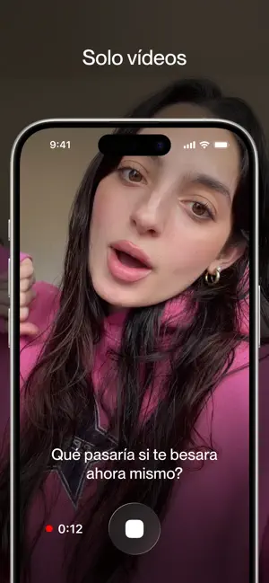 Hoppy: App de Citas con Vídeo iPhone screenshot 3