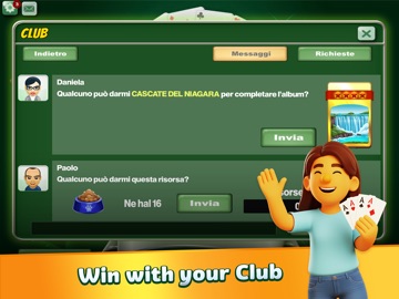 Burraco e Pinelle Online iPad screenshot