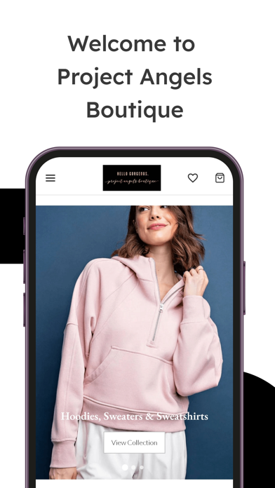 Project Angels Boutique Screenshot