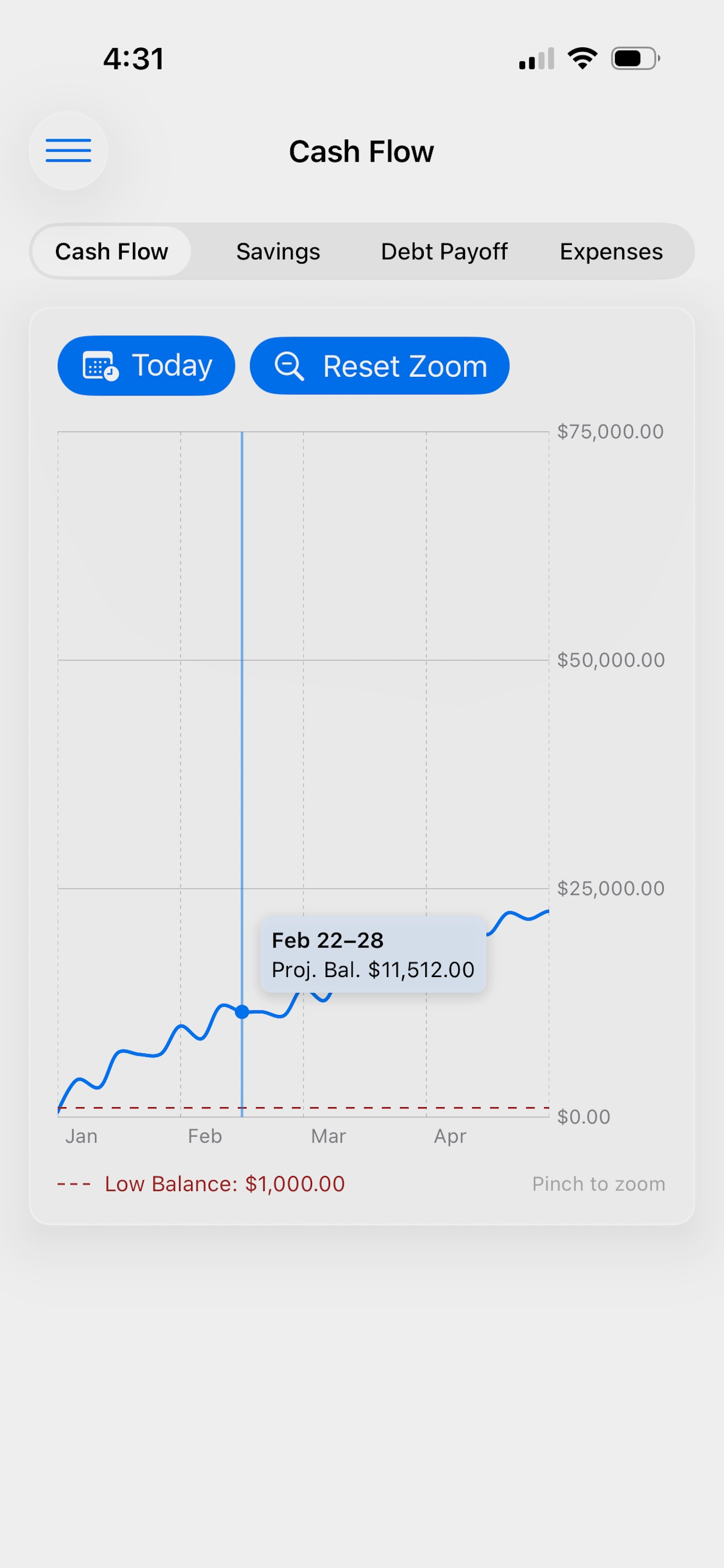 Cash Flow Tool screenshot 6