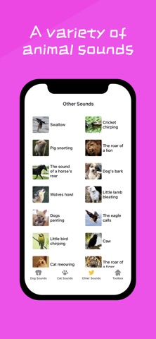 Animal World Sound Effects iPhone screenshot