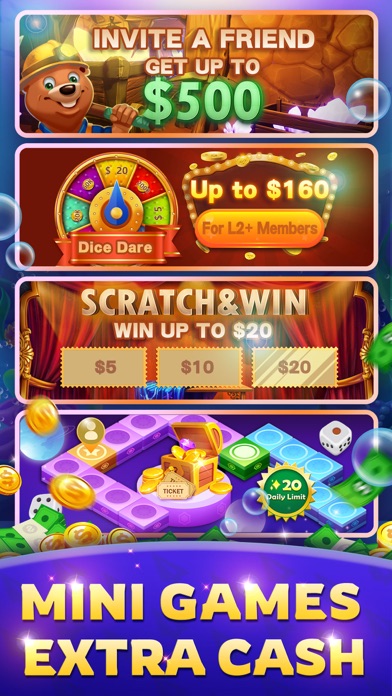 Pocket7Games: Win Cash Screenshot