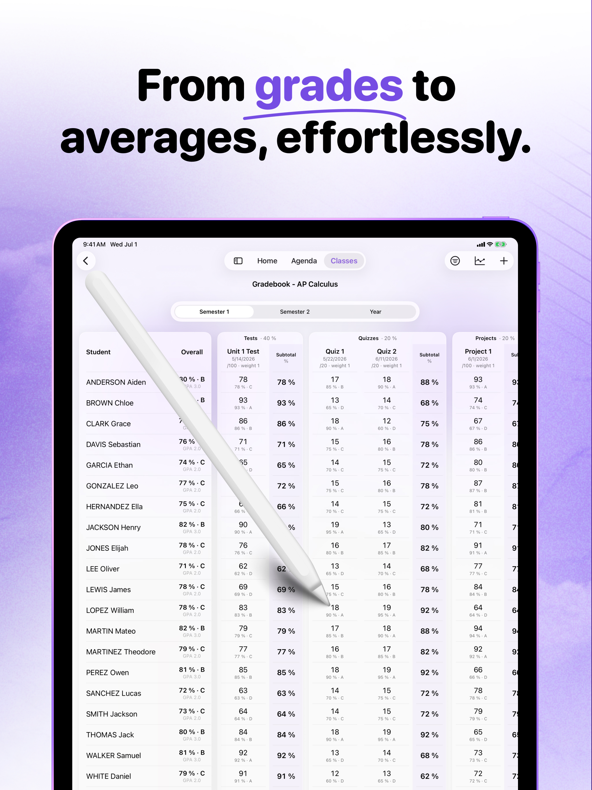 TeachBook: Teacher Gradebook screenshot 13