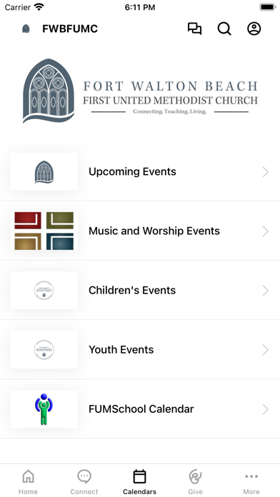 Fort Walton Beach FUMC Screenshot