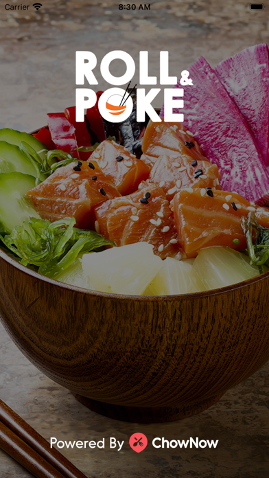 Roll & Poke iPhone screenshot 1 - Food & Drink app