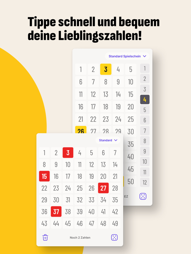 LOTTO & Eurojackpot spielen Screenshot