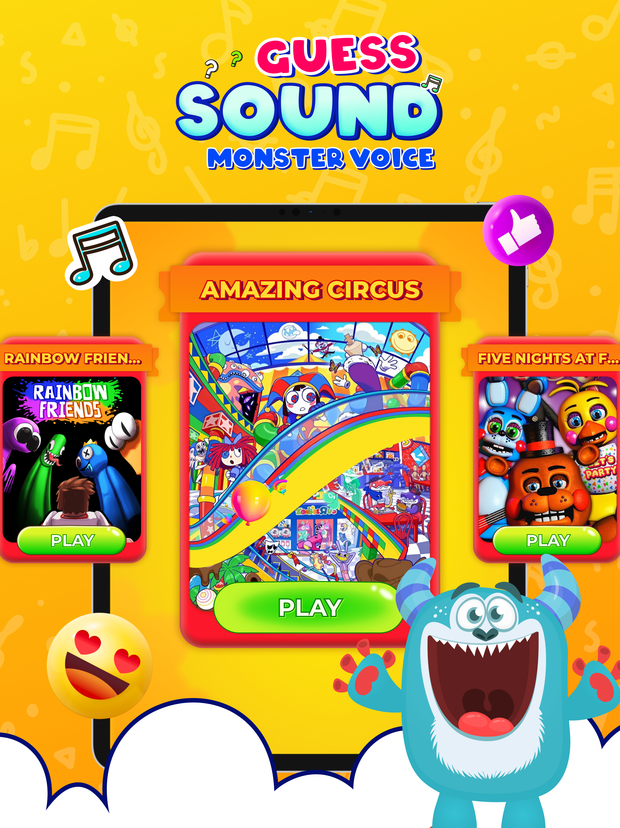 Guess Sound: Monster Voice