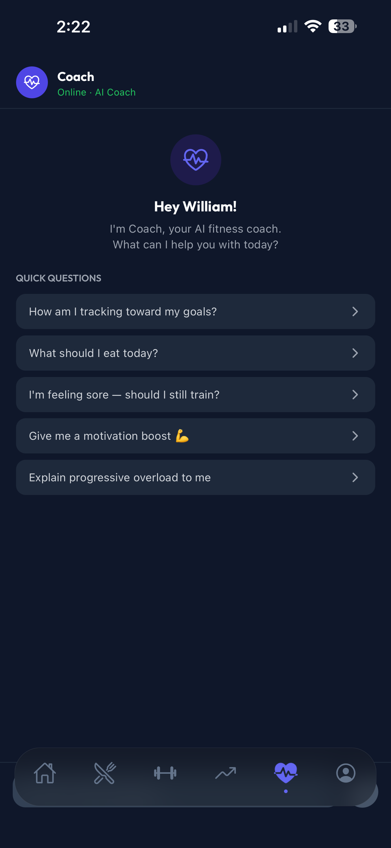Auxo: AI Fitness Coach