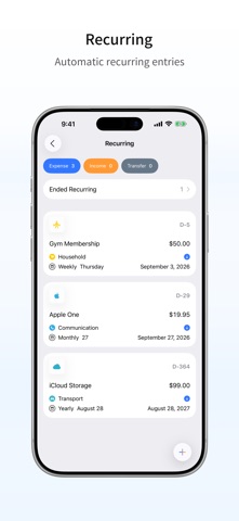 Flow Budget, Money Tracker Screenshot 6 of 7