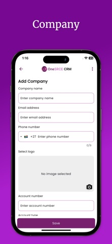 OneSRCE CRM Screenshot 4 of 4