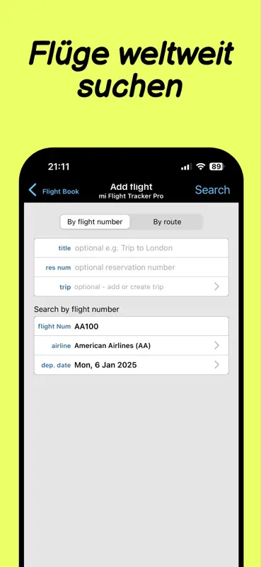 Flight Tracker Pro Plane Radar screenshot 7 of 9