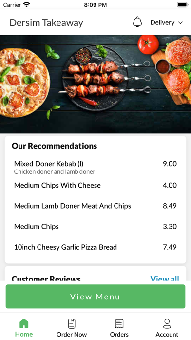 Dersim Takeaway Southampton Screenshot