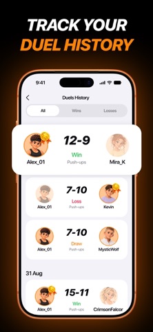 RepDuel: 1v1 Push Up Battles Screenshot 5 of 7