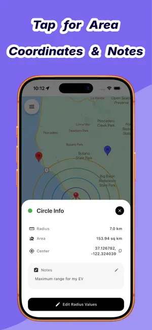 Radius Around Me: Map Radius screenshot 2
